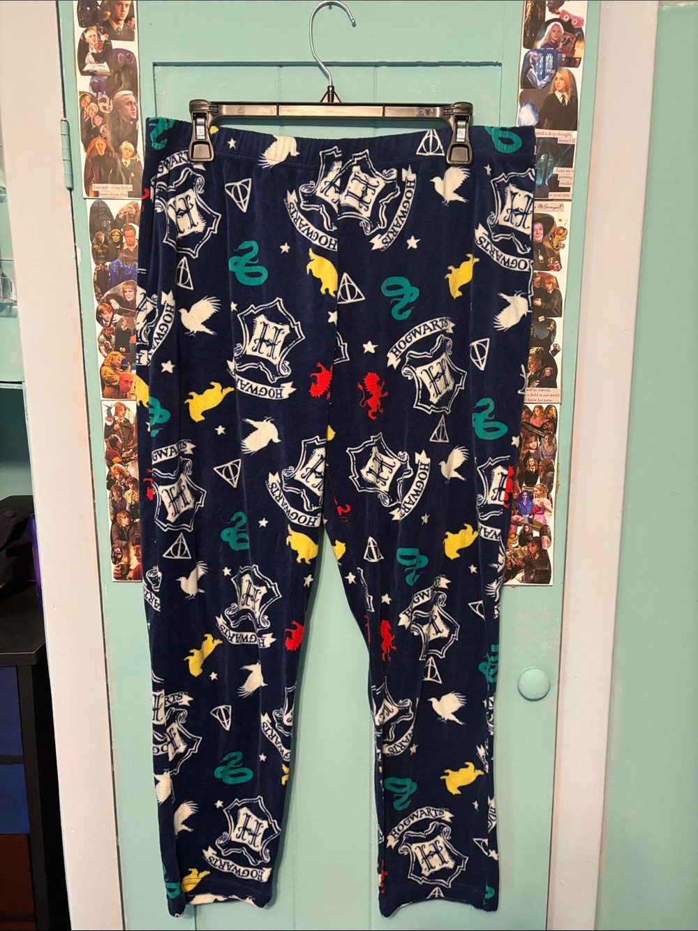 Harry Potter Navy Blue Printed Men’s Lounge Pants